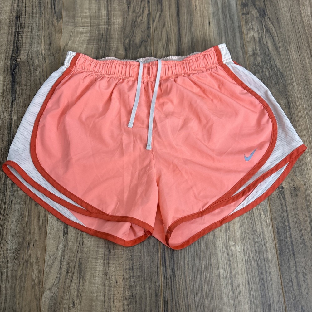 Nike Dri-Fit Women's Athletic Running‎ Shorts Medium Peach